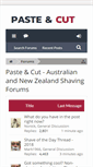 Mobile Screenshot of paste-and-cut.com.au