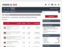 Tablet Screenshot of paste-and-cut.com.au